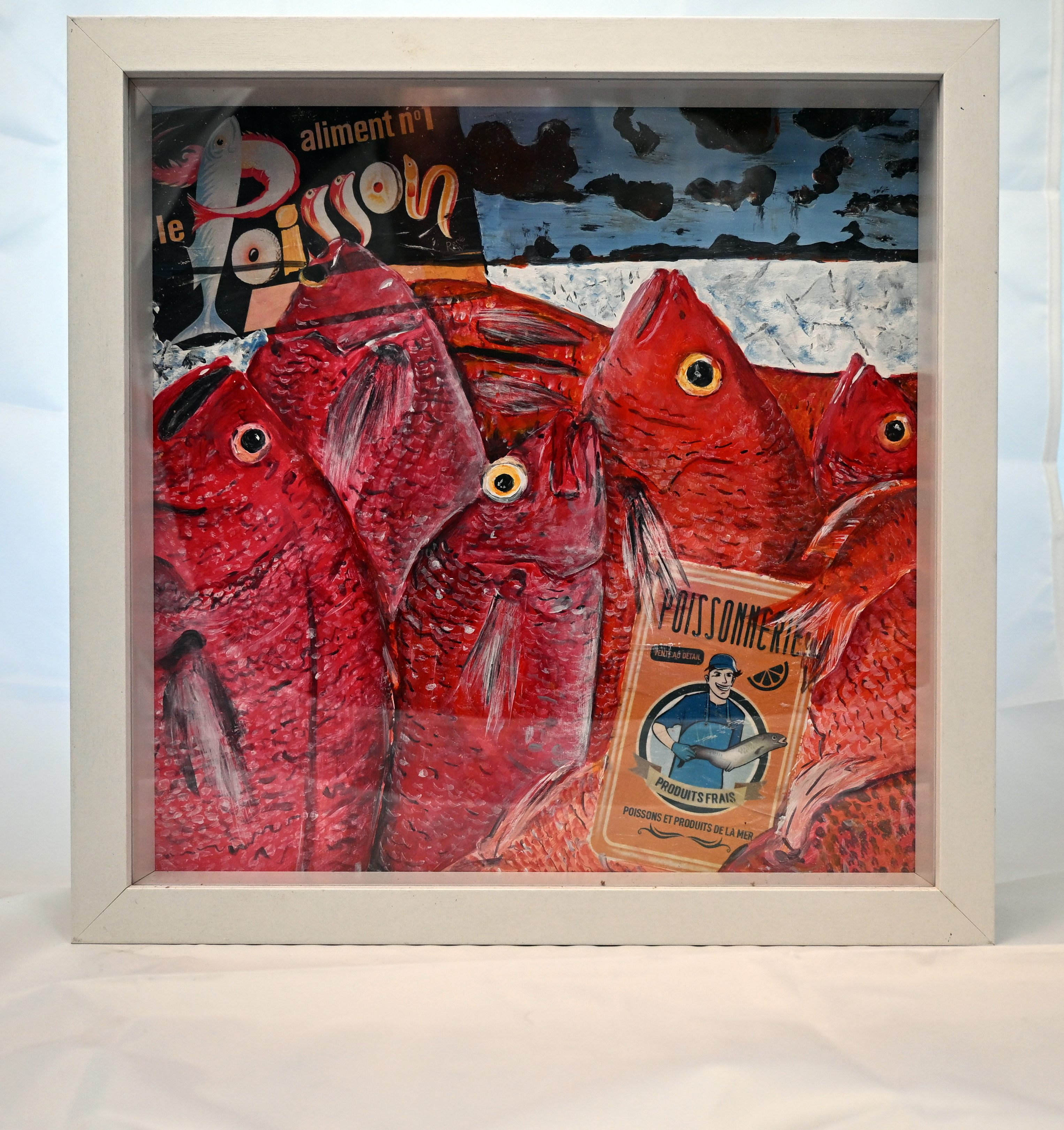 Doppelrahmen mit schmaler Sichtfuge zum Hängen oder Aufstellen